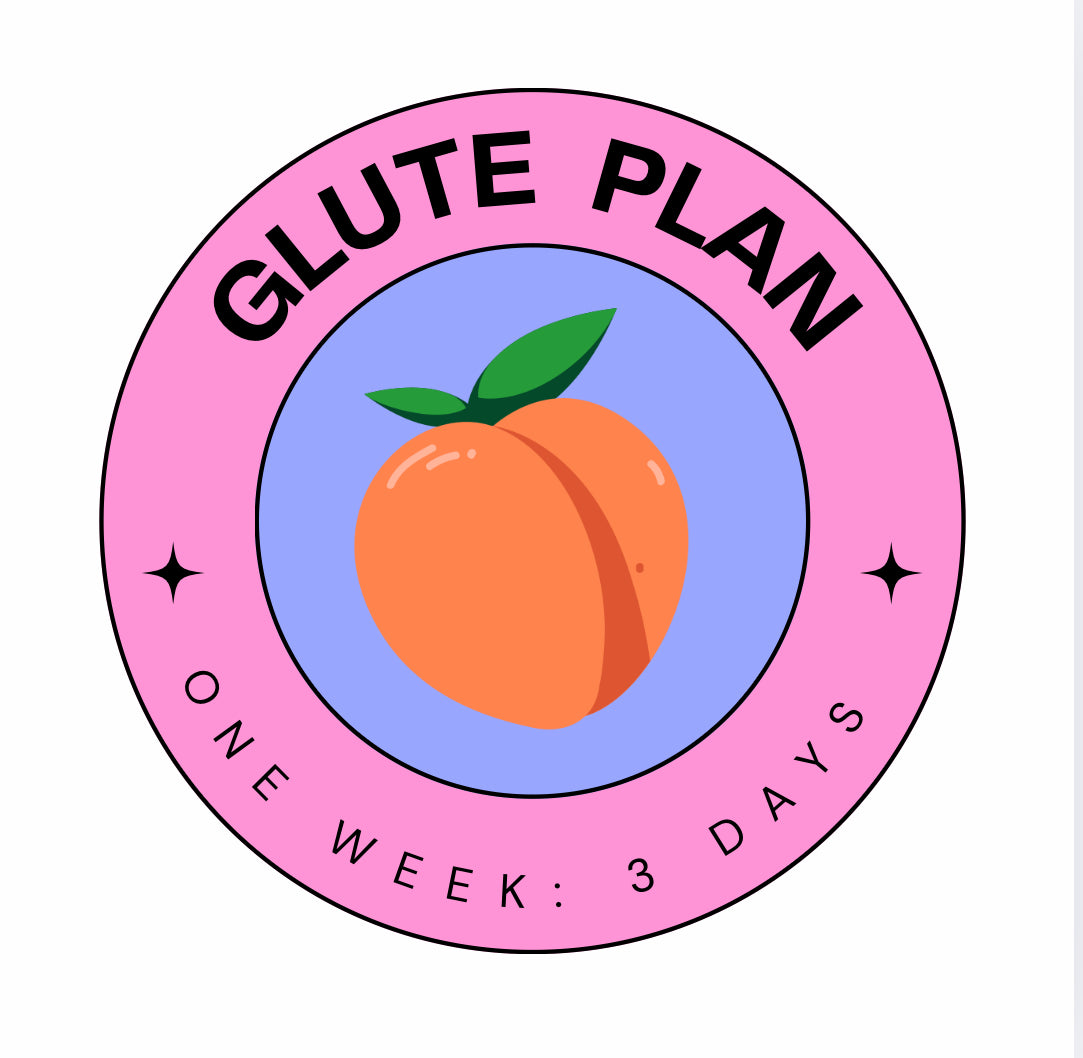 Glute Workout plan (1 Week-3 days)